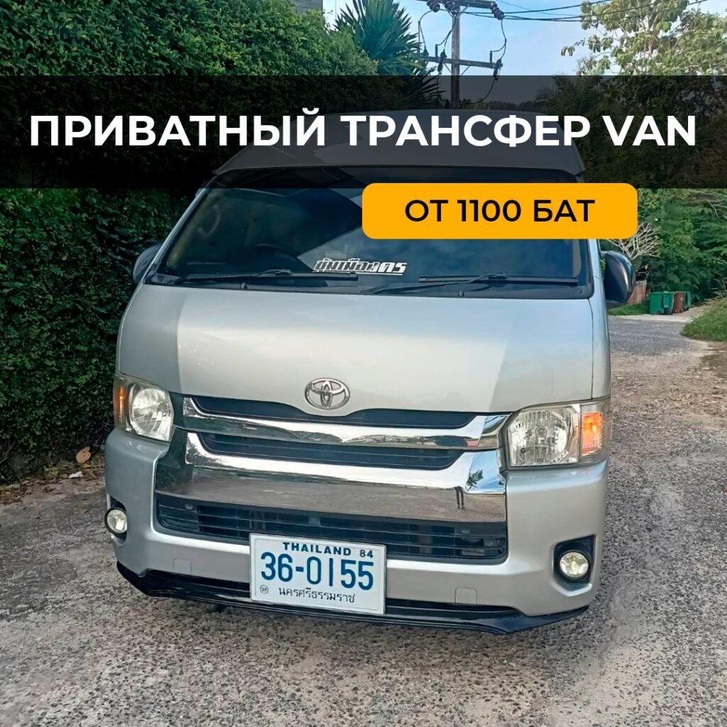 На минивэне (до 11 мест)